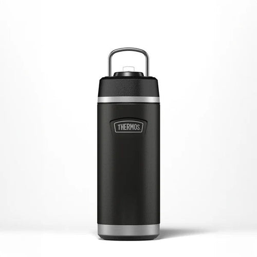 Thermos Icon Flip Lid Water Bottle - Granite Black | 530ml