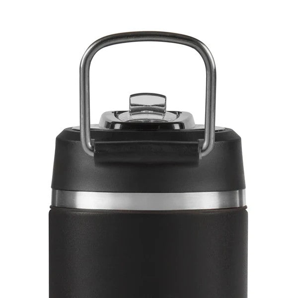 Thermos Icon Flip Lid Water Bottle - Granite Black | 530ml