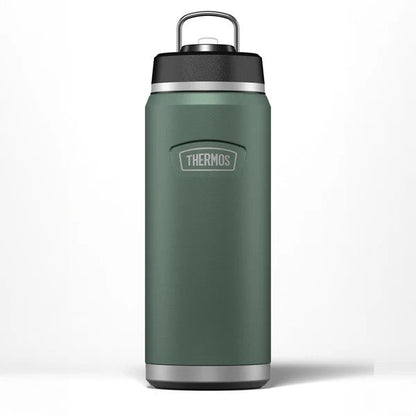 Thermos Icon Flip Lid Water Bottle - Rock Cap Green | 1.2L