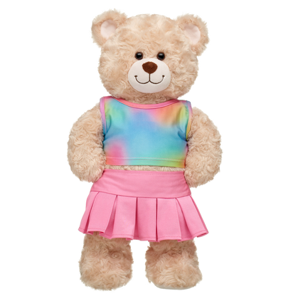 Tie Dye Tank and Pleated Skirt Set