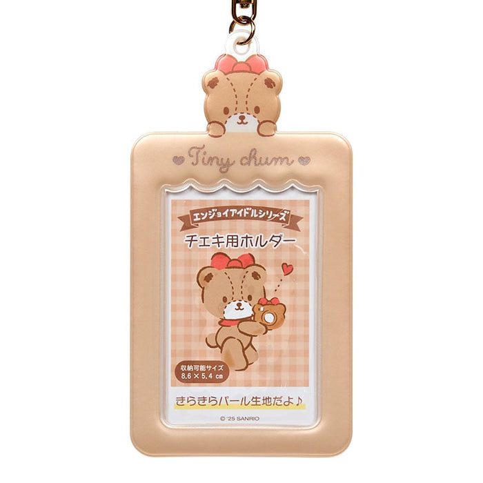 Tiny Chum Mascot Photo Holder Charm Accessory Japan Original
