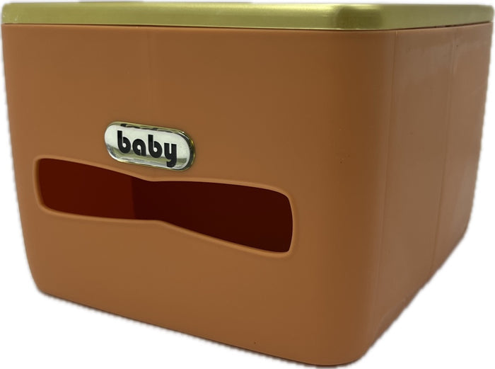 Tissue Storage Box Orange