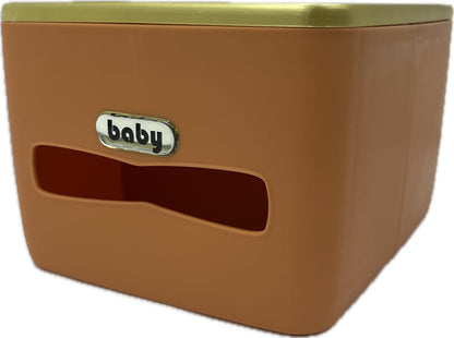 Tissue Storage Box Orange