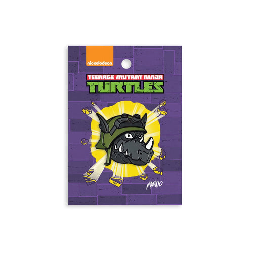 TMNT – Rocksteady Enamel Pin