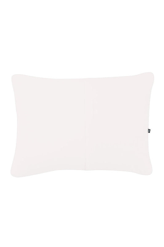 White pillow on a white background