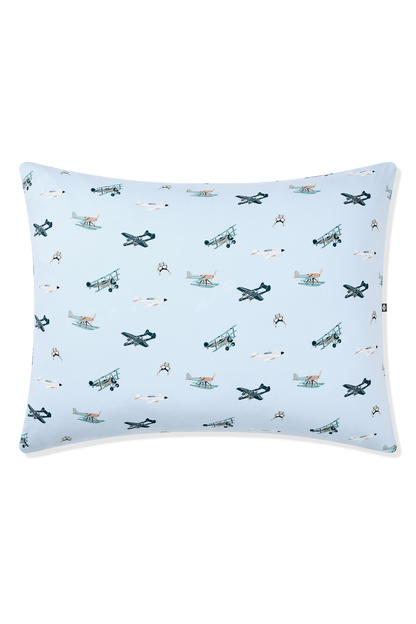 The front of the Toddler Pillowcase in Take Off