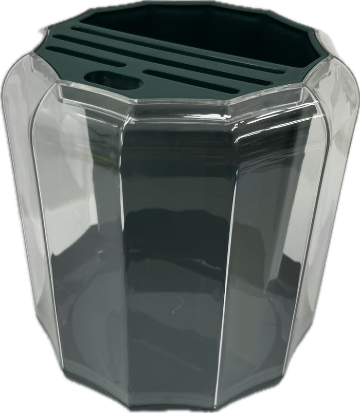 Transparent Rotatable Utensil Holder