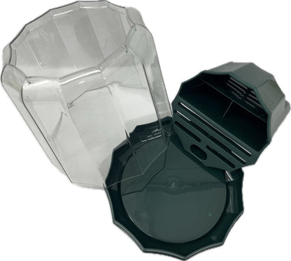 Transparent Rotatable Utensil Holder