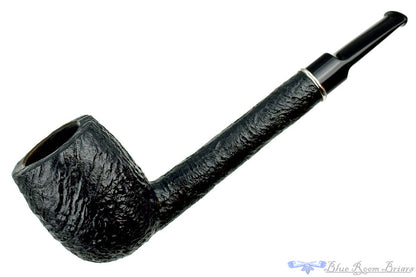Blue Room Briars is proud to present this Trey Rice Pipe Black Blast Lovat with Silver