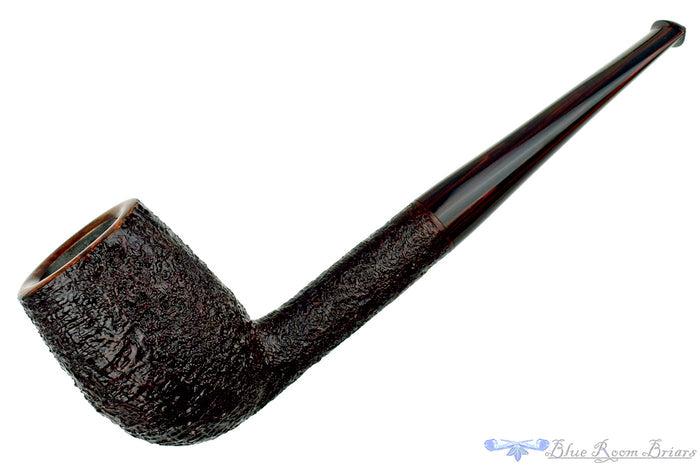 Blue Room Briars is proud to present this Trey Rice Sandblast Billiard with Brindle