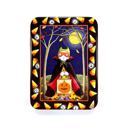 Trick or Treat Sticker Tin