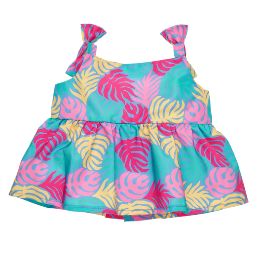 Tropical Palm Dress