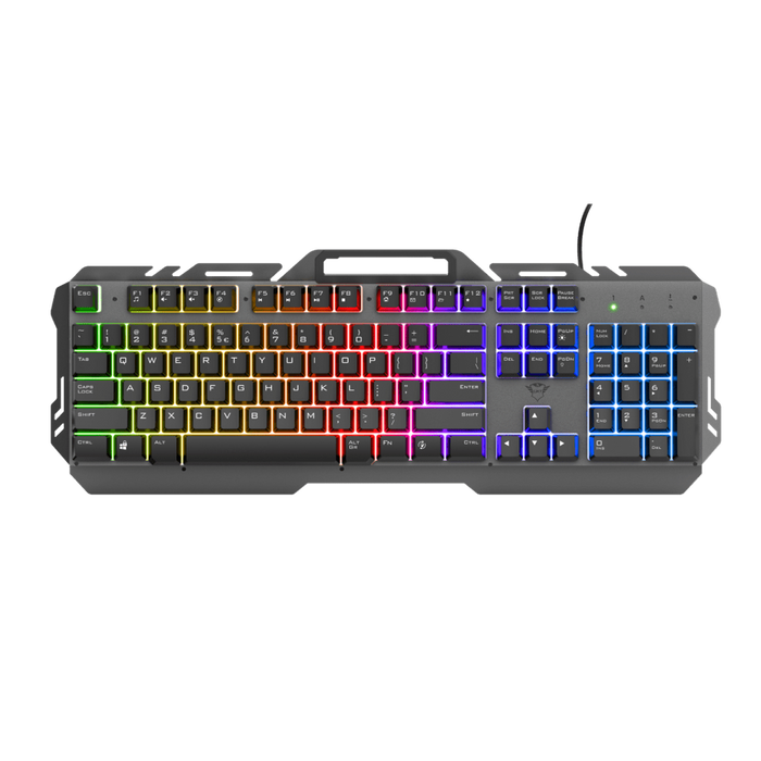 Trust GXT853 Esca Metal Rainbow Gaming Keyboard Trust Keyboard Euronics Ireland