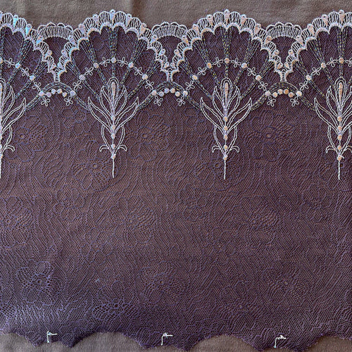 Tulle Lace #346 - Fan Dance 9 1/4"