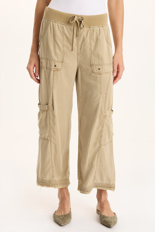 XCVI Tullio Soft Twill Cargo Gaucho