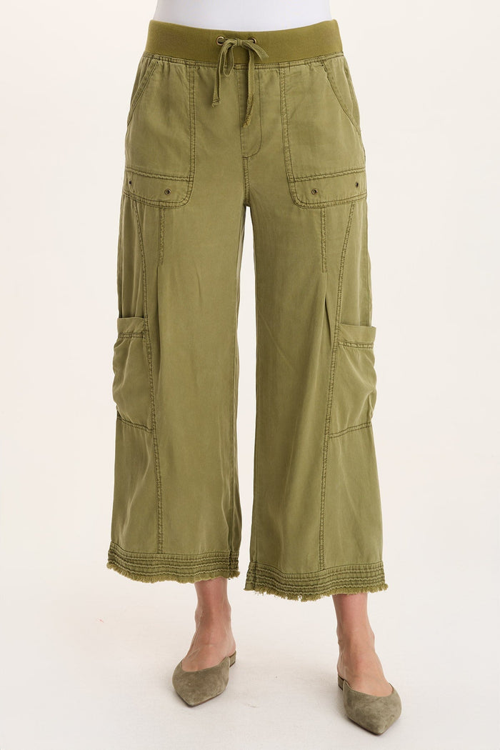 XCVI Tullio Soft Twill Cargo Gaucho
