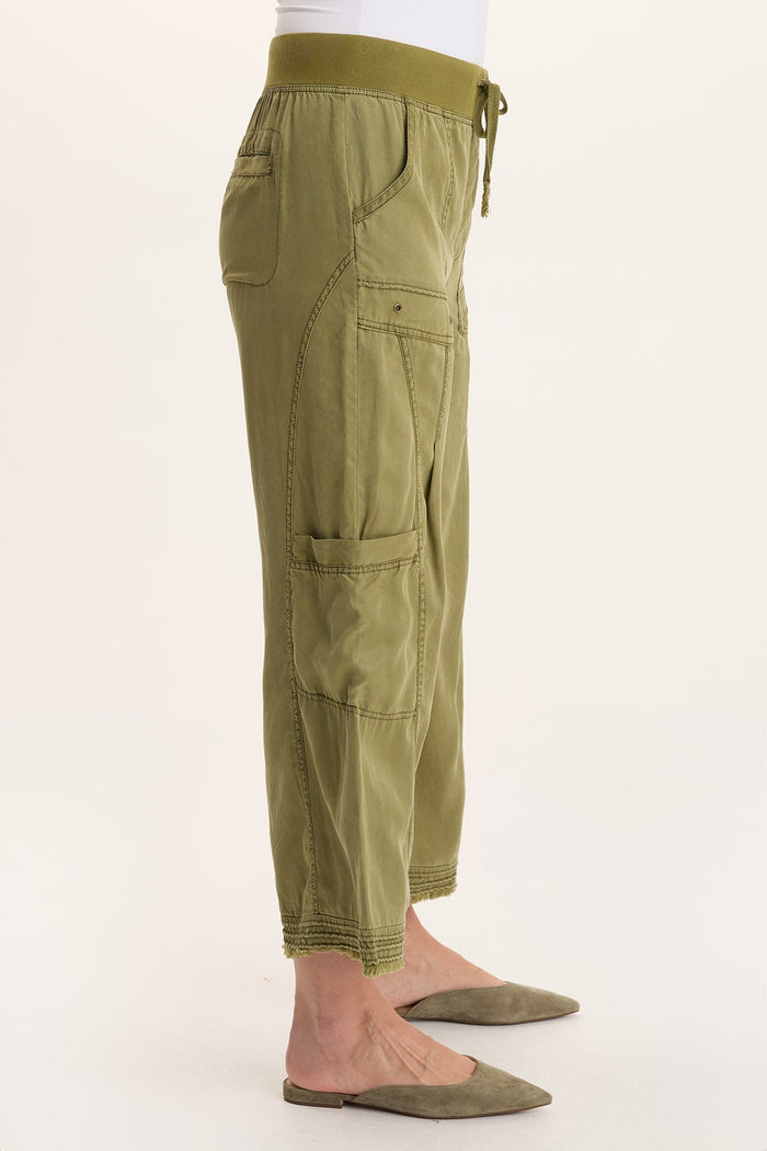 XCVI Tullio Soft Twill Cargo Gaucho