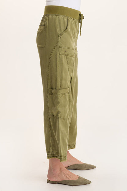 XCVI Tullio Soft Twill Cargo Gaucho