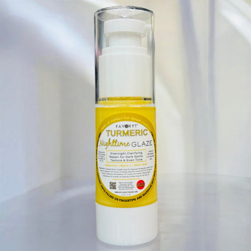 Turmeric Nighttime Glaze for Skin Clarity, Dark Spots & Uneven Tone