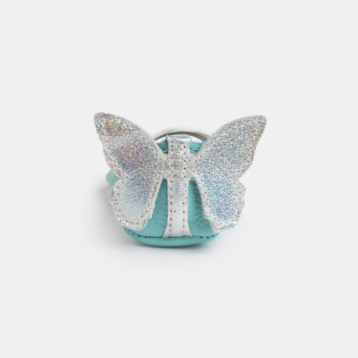 Turquoise Flutterby Ballet Slipper Baby Shoe Ballet Slipper Soft Sole