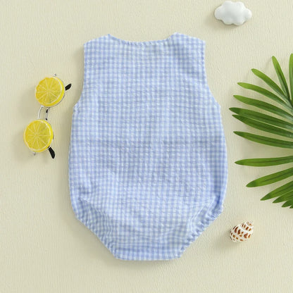 TURTLE Striped Romper