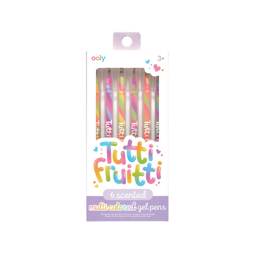 OOLY Tutti Fruitti Scented Gel Pens packaging front