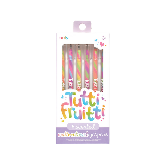 OOLY Tutti Fruitti Scented Gel Pens packaging front