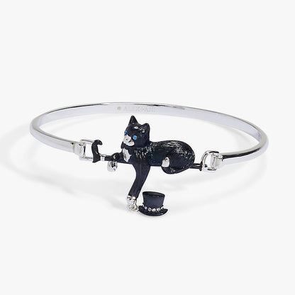 Tuxedo Cat Tension Bangle