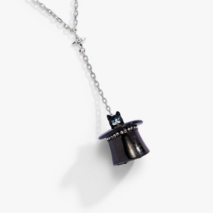 Tuxedo Cat Y Necklace