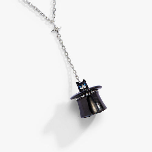 Tuxedo Cat Y Necklace