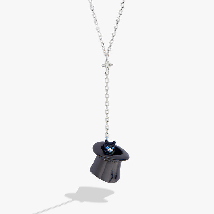 Tuxedo Cat Y Necklace