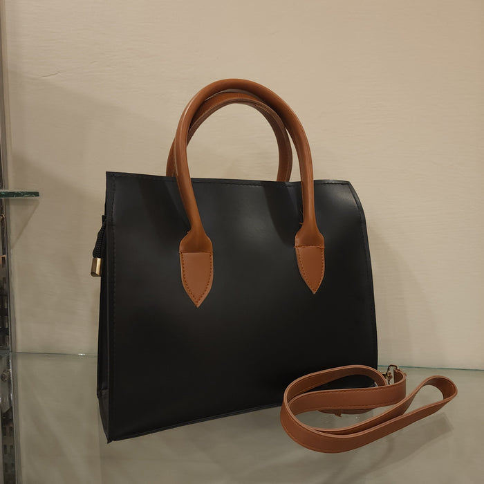Twin Color Casual Handbags - Maha fashions -  Handbags & Wallets