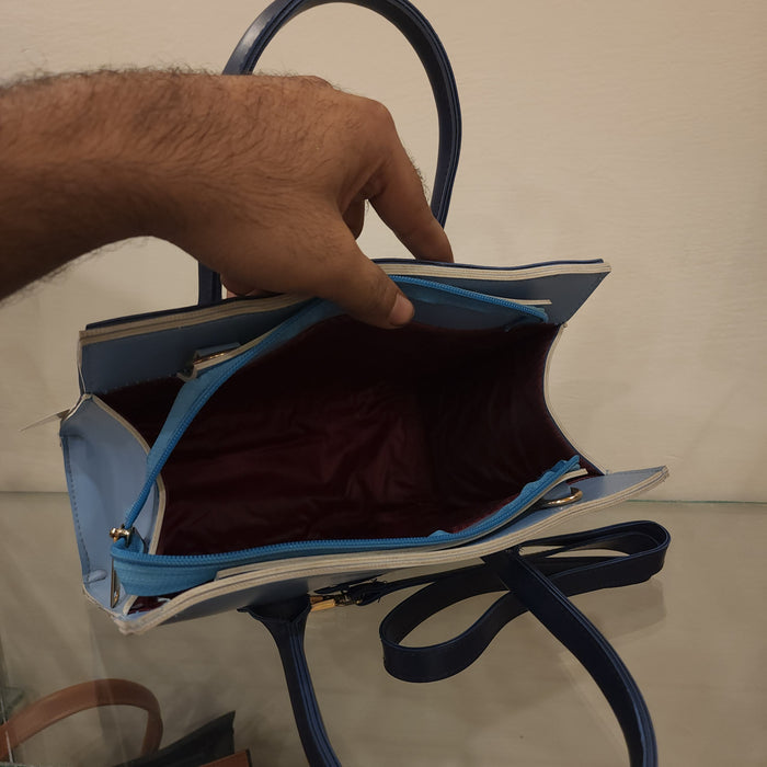 Twin Color Casual Handbags - Maha fashions -  Handbags & Wallets