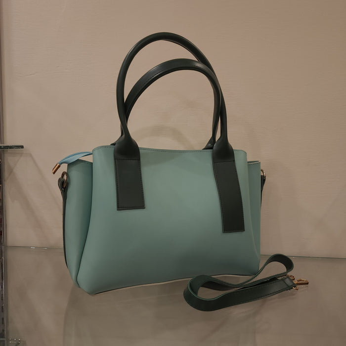 Twin Color Handbag - Maha fashions -