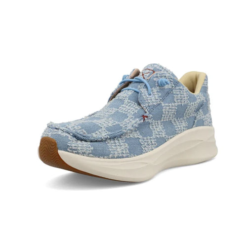 Twisted X Women's Feather X Casual Shoe in Denim & Distressed Denim