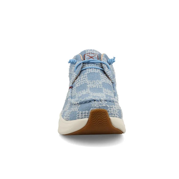 Twisted X Women's Feather X Casual Shoe in Denim & Distressed Denim
