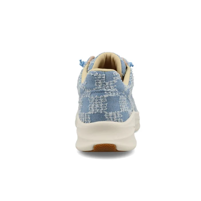 Twisted X Women's Feather X Casual Shoe in Denim & Distressed Denim