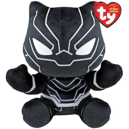 Ty Beanie Babies 8 Inch Black Panther Marvel Plush Toy - Owl & Goose Gifts