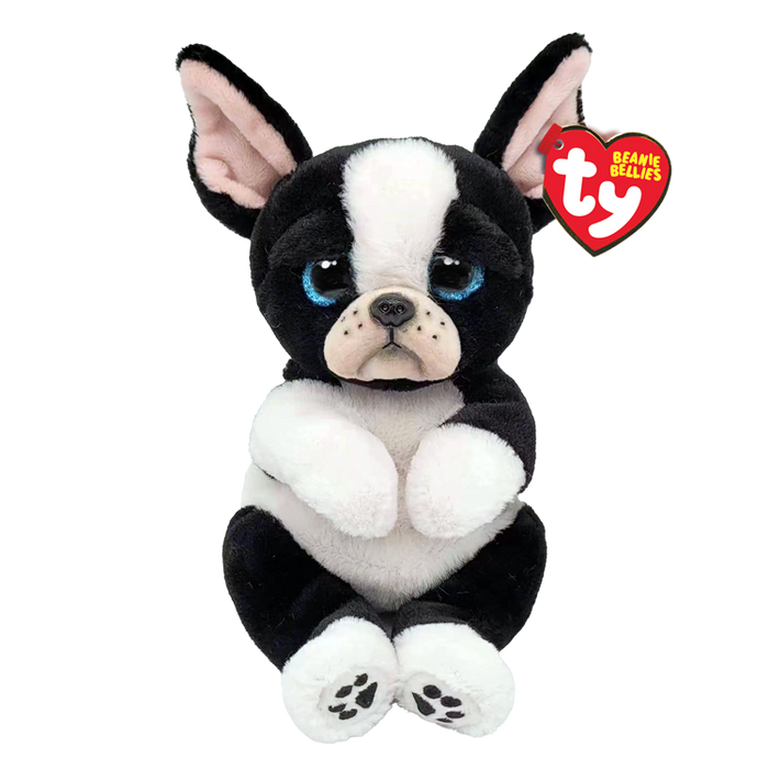 Ty Beanie Bellies 12 Inch Medium Tink the Black and White Dog Plush Toy