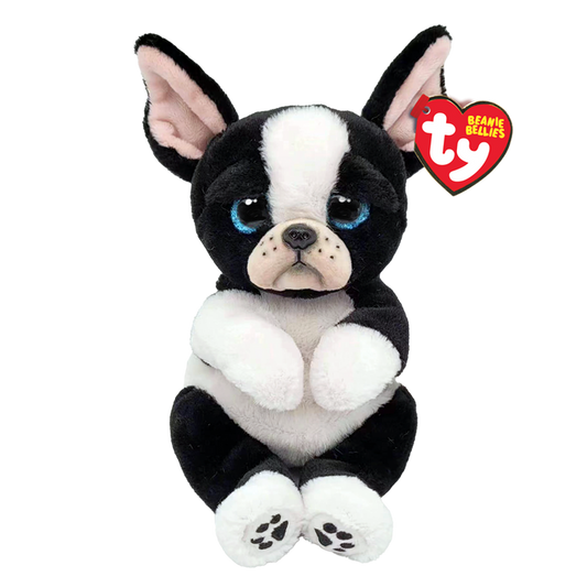 Ty Beanie Bellies 12 Inch Medium Tink the Black and White Dog Plush Toy