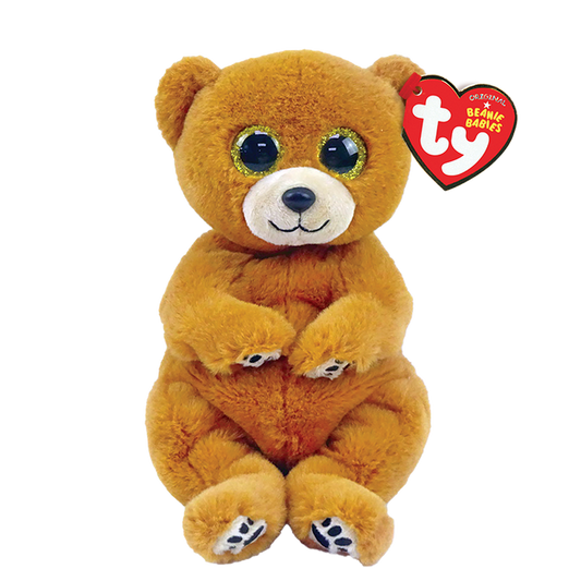 Ty Beanie Bellies 8 Inch Duncan the Brown Bear Plush Toy