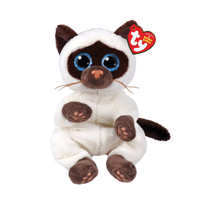 Ty Beanie Bellies 8 Inch Miso the Siamese Cat Plush Toy