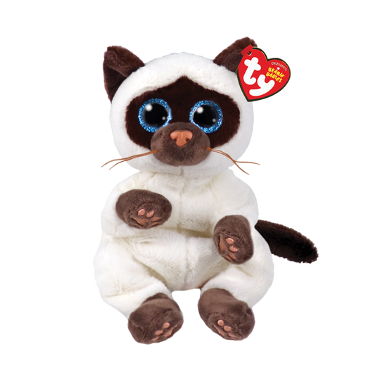 Ty Beanie Bellies 8 Inch Miso the Siamese Cat Plush Toy