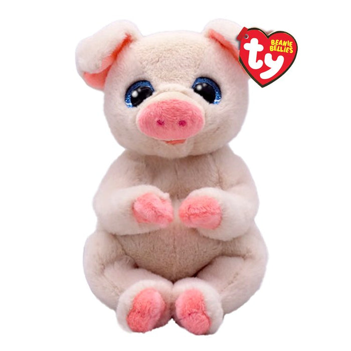 Ty Beanie Bellies 8 Inch Penelope the Pig Plush Toy - Owl & Goose Gifts