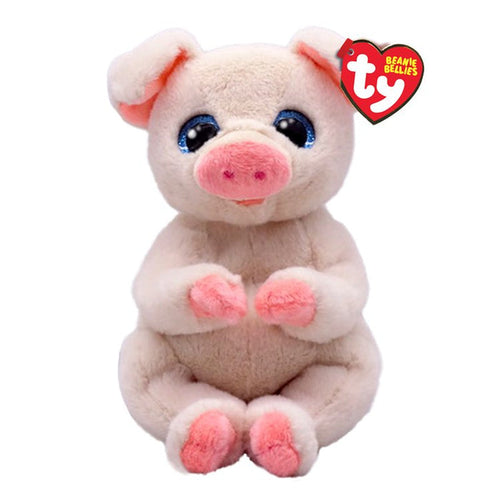 Ty Beanie Bellies 8 Inch Penelope the Pig Plush Toy - Owl & Goose Gifts