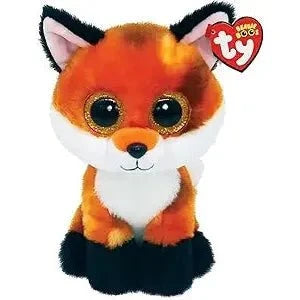 Ty Beanie Boos 6 Inch Meadow the Fox Plush Toy - Owl & Goose Gifts