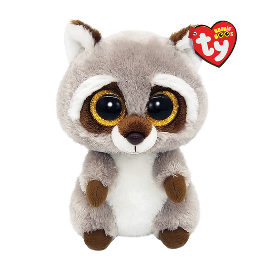 Ty Beanie Boos 8 Inch Oakie the Raccoon Plush Toy