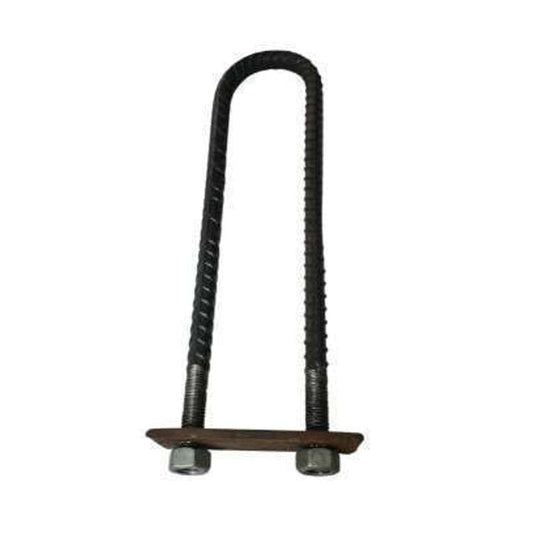 U Bolt 22 x 1/2" w/ 4" Plate & Nut