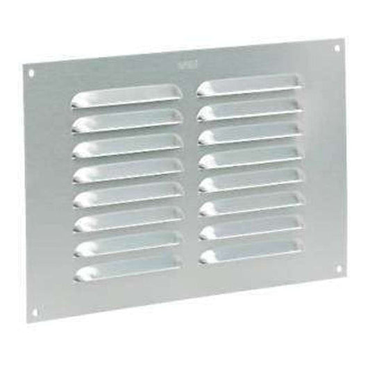 UA Alu Vent Anodised Silver Size 300 x 300mm