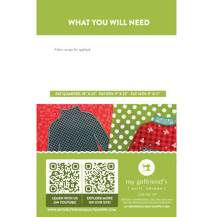 Ugly Sweater Block (Downloadable Machine Embroidery Pattern)